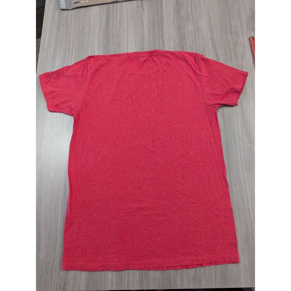 Harry Potter Graphic T-Shirt Red Short Sleeve Crew Neck Top Size L - Picture 4 of 4